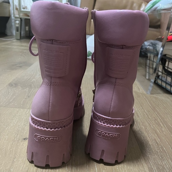 Coach platform combat boots - Picture 2 of 4